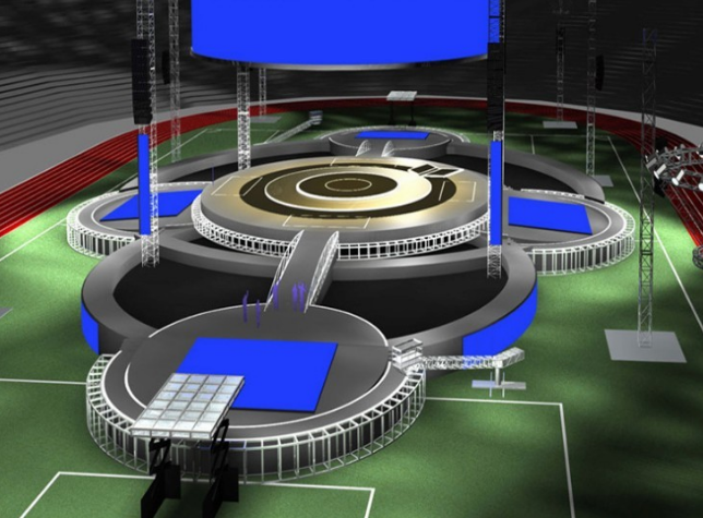 旋转升降舞台,液压旋转升降舞台价格,旋转升降舞台定制厂家